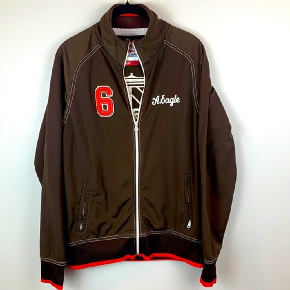 American Eagle Varsity Track Jacket - image 2